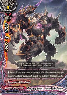 Purgatory Knights, Venom Spike Dragon | Evolution & Mutation | C | Normal | #X-BT02A-SS02/0020EN