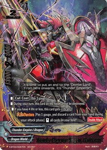 Thunder Emperor Dragon, Barlbatzz | Overturn! Thunder Empire!! | SECRET | Normal | #X-BT03/0097EN