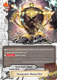 Thunderbolt Marked Urn | X-TD03: Thunderous Warlords Alliance | TD | Normal | #X-TD03/0012EN