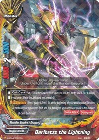 Barlbatzz the Lightning (R Foil) | X Duel Chest | R | Normal | #X-SS04/0001EN