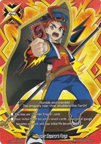 Thunder Emperor's Fangs | X Duel Chest | C | Normal | #X-SS04/0025EN