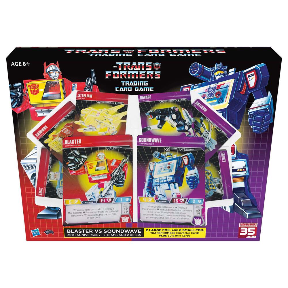 Transformers TCG: Blaster VS Soundwave Box Set 35th Anniversary Edition