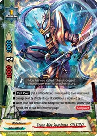 Young Alloy Swordsman, SHAKUDO | Buddy Ragnarok | RR | Normal | #S-SS01A-SP02/0034EN