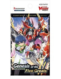 Cardfight Vanguard: Genesis of the Five Greats Booster Pack