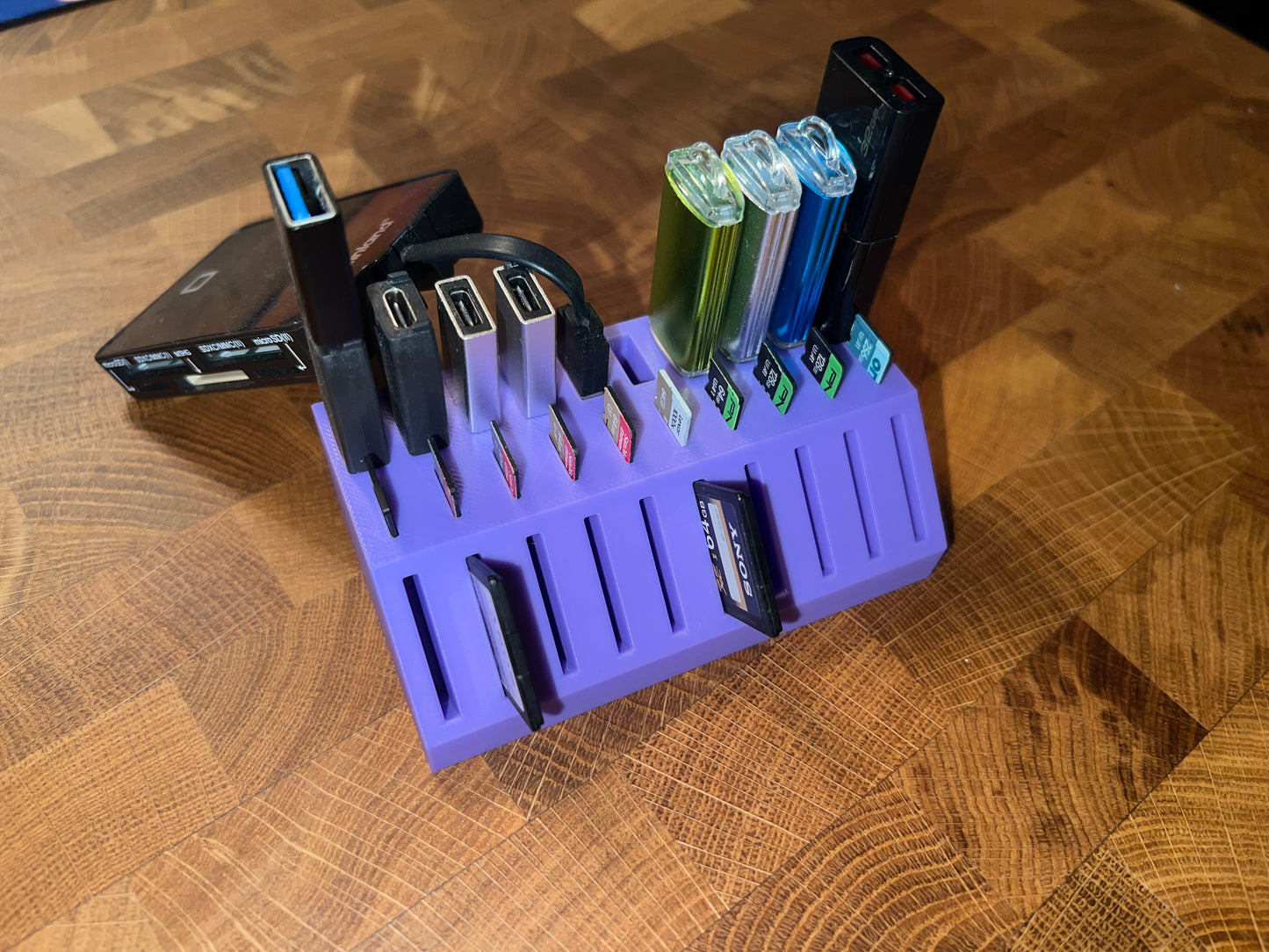 SD Card holder.