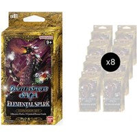 Battle Spirits Saga: Expansion Set 01: Elemental Spark Display