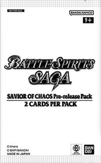 Battle Spirits Saga: Savior of Chaos Pre-Release Pack