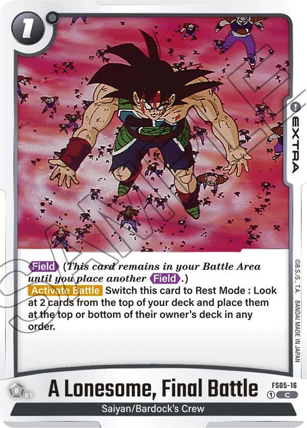 DBS Fusion World: Starter Deck 5: Bardock Singles