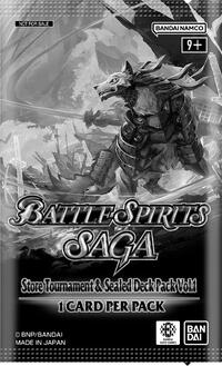 Battle Spirits Saga: Store Tournament & Sealed Deck Pack Vol.1