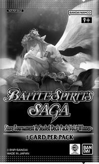 Battle Spirits Saga: Store Tournament & Sealed Deck Pack Vol.1 -Winner-