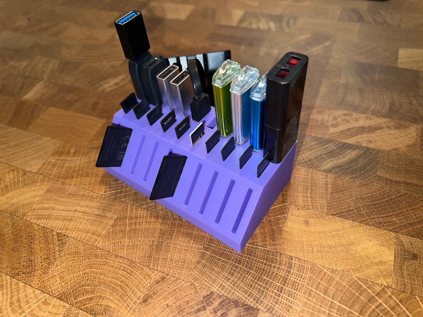 SD Card holder.