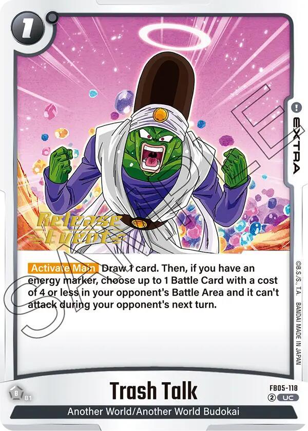 DBS Fusion World: New Adventure Release Event Cards Singles