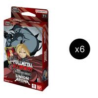 Union Arena: FULLMETAL ALCHEMIST - Starter Deck Display