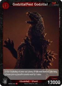 Godzilla (Fest Godzilla) | Booster Set 1: Godzilla VS. Godzilla | C | Normal | #EBP01-012