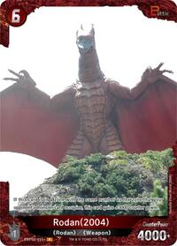 Rodan (2004) | Booster Set 2: G: Monsters Raid Again | P | Foil | #EBP02-015+