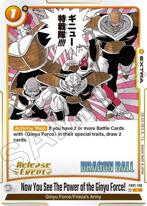 DBS Fusion World: Manga Booster 02 Release Event Cards Singles