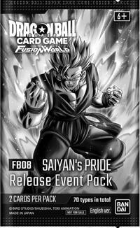 Dragon Ball Super: Fusion World: FB08 Saiyan's Pride Release Event Pack