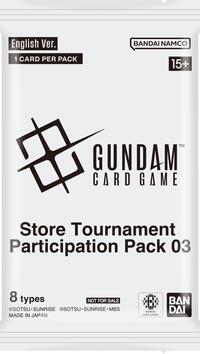 Gundam Card Game: Store Tournament Participation Pack 03