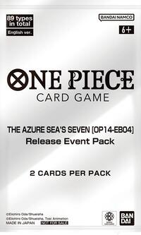 One Piece Card Game: The Azure Sea's Seven - Release Event Pack