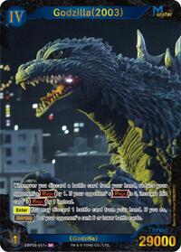 Godzilla (2003) | Booster Set 3: Resonance of Rivals | SP | Foil | #EBP03-017+