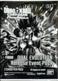 Dragon Ball Super: Fusion World: FB09 Dual Evolution Release Event Pack