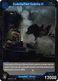 Godzilla (Fest Godzilla II) | Booster Set 4: Endless Wars | C | Normal | #EBP04-017