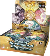 CookieRun: Braverse TCG: Age of Heroes and Kingdoms Booster Display