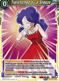 Transformed by a Sneeze | Impact Beyond Dimensions | Rare | Foil | #BT31-081