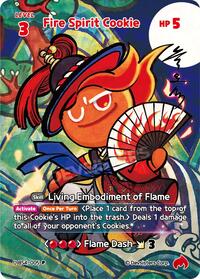 Fire Spirit Cookie | CookieRun: Braverse TCG Collectible Card Sets | Promotion | Foil | #BS4-005