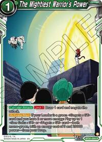The Mightiest Warrior's Power | Impact Beyond Dimensions | Rare | Foil | #BT31-054