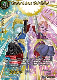 Chronoa & Aeos, Gods United (SPR) | Impact Beyond Dimensions | Special Rare | Foil | #BT31-098