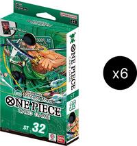 One Piece Card Game: Starter Deck 32: GREEN Roronoa Zoro Display