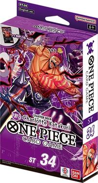 One Piece Card Game: Starter Deck 34: PURPLE Charlotte Katakuri