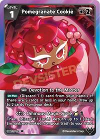 Pomegranate Cookie | The Dark Enchantress War | Super Rare | Foil | #BS11-114