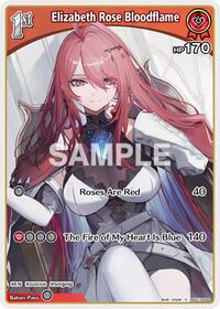 Elizabeth Rose Bloodflame (C) | SD13: Start Deck: Oshi Justice | Common | Normal | #hSD13-004