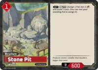 Stone Pit (TSR) | TD01: Dawn of Palpagos Red•Blue | Trial Deck Super Deck Rare | Unspecified | #ETD01-008TSR