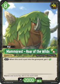 Mammorest - Roar of the Wilds (TSR) | TD02: Dawn of Palpagos Green•Purple | Trial Deck Super Deck Rare | Unspecified | #ETD02-007TSR