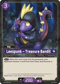 Leezpunk - Treasure Bandit | TD02: Dawn of Palpagos Green•Purple | Trial Deck | Unspecified | #ETD02-014