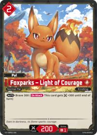 Foxparks - Light of Courage | BP01: Dawn of Palpagos | Uncommon | Normal | #EBP01-006