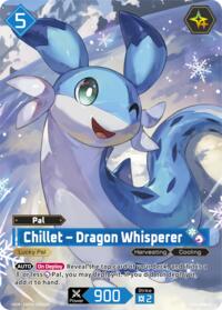 Chillet - Dragon Whisperer (OSR) | BP01: Dawn of Palpagos | Over Super Rare | Unspecified | #EBP01-025OSR