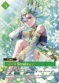 Lily's Strategy (SP) | BP01: Dawn of Palpagos | Super Parallel | Unspecified | #EBP01-070SP