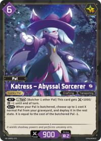 Katress - Abyssal Sorcerer | BP01: Dawn of Palpagos | Rare | Unspecified | #EBP01-075