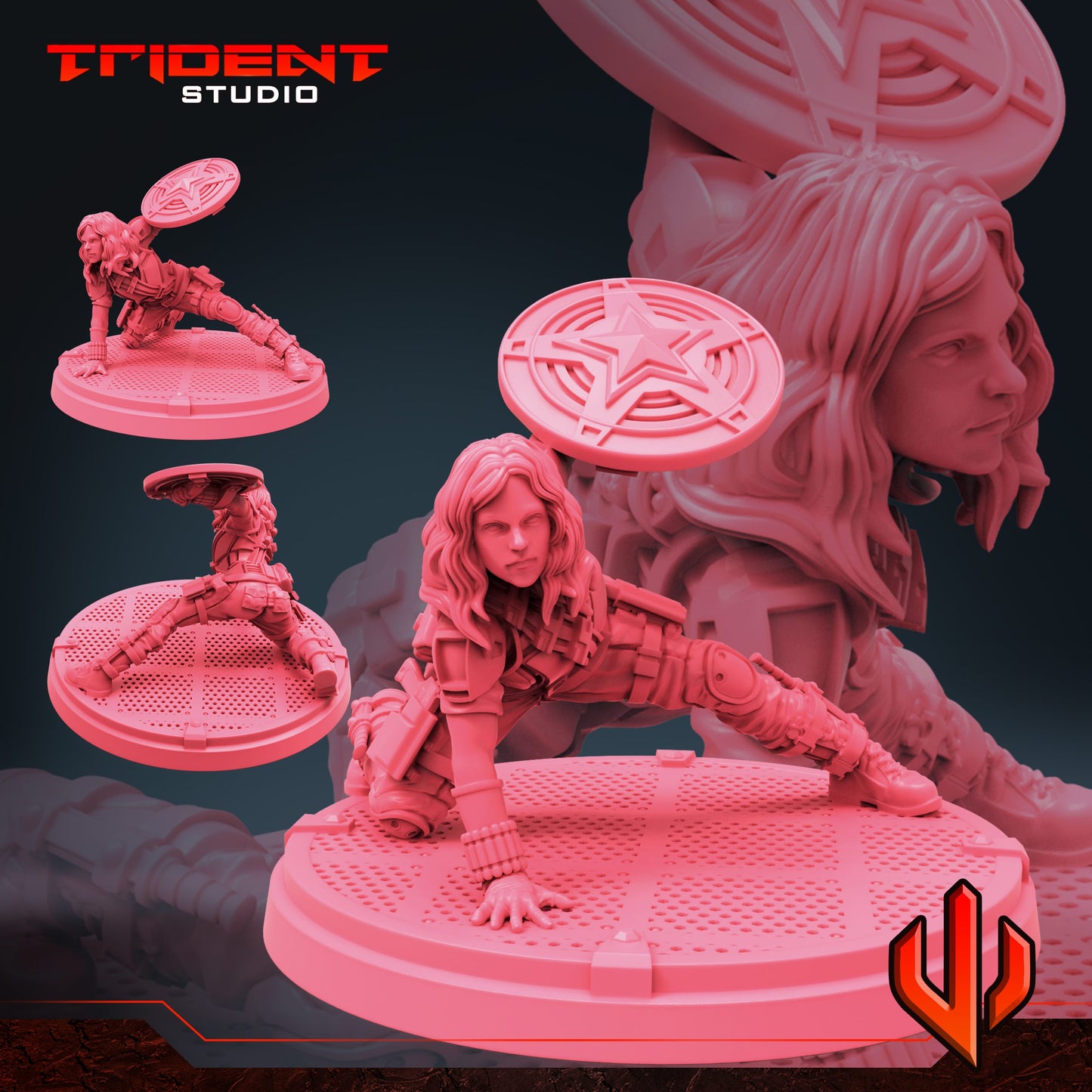 Trident Studios November 2021 Release - Marvel-Inspired 3D Printed Miniatures