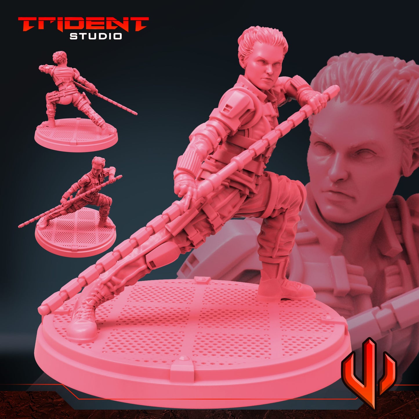 Trident Studios November 2021 Release - Marvel-Inspired 3D Printed Miniatures