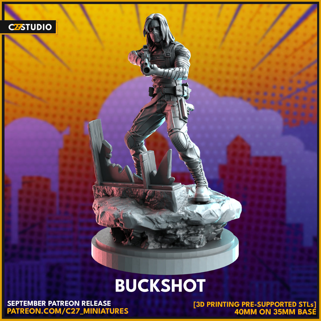 C27 Minis & Terrain September 2023 Release: Buckshot, Bullseye, Firestar, Hussar, Loki, Maestro Hulk, Omega Red, Shuri, Soundwave
