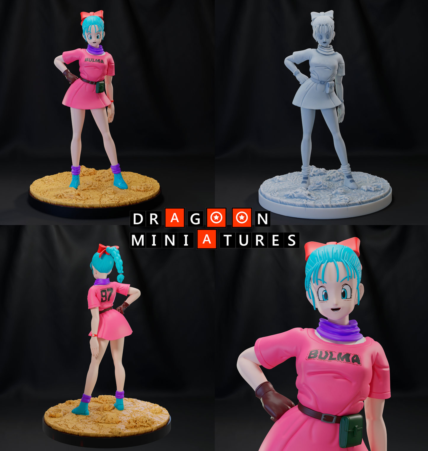 Dragoon Miniatures May 2025: Dragon Ball Pack 2