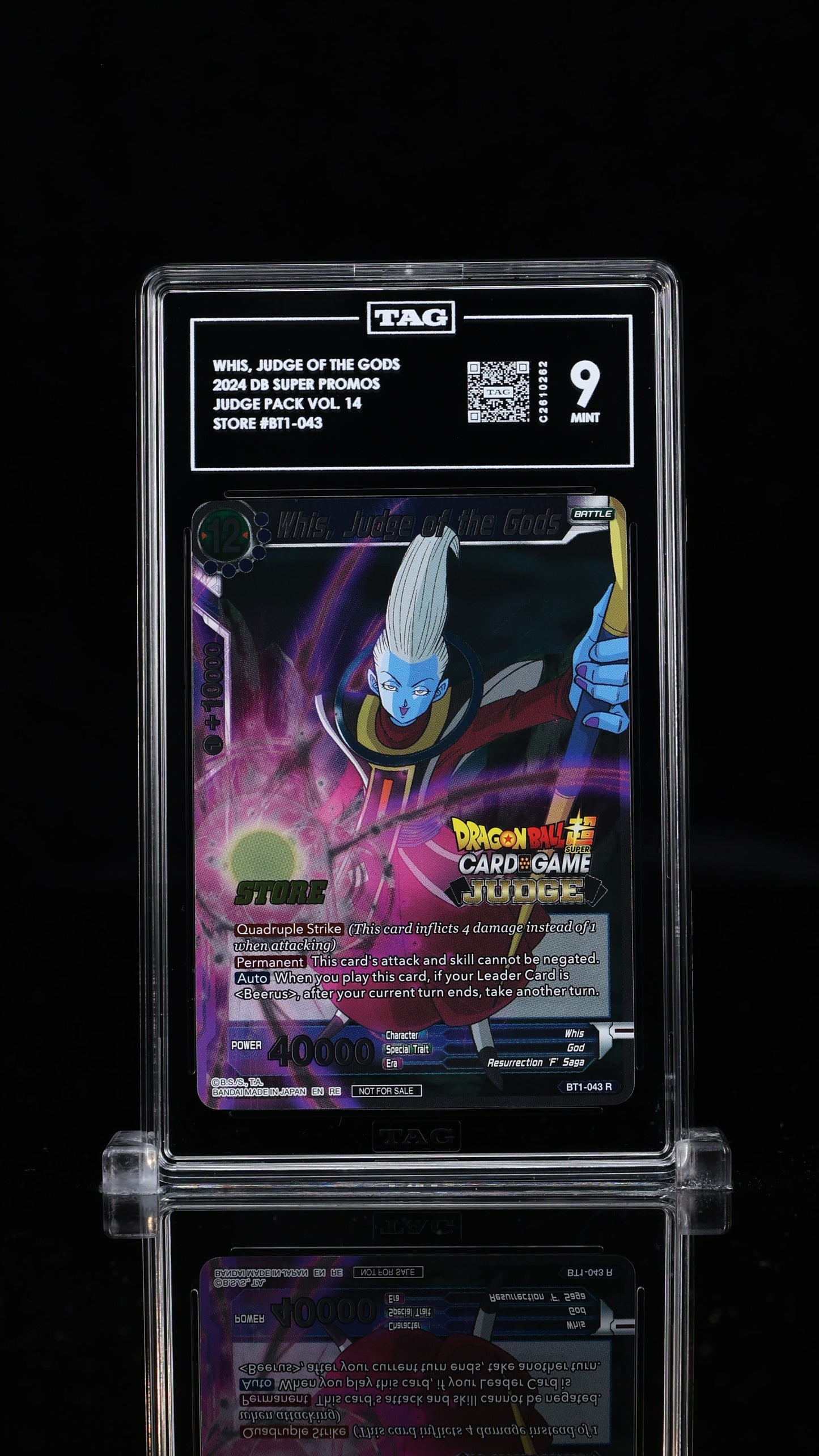 Whis, Judge of the Gods Judge Pack Vol. 14 - Store 9 MINT