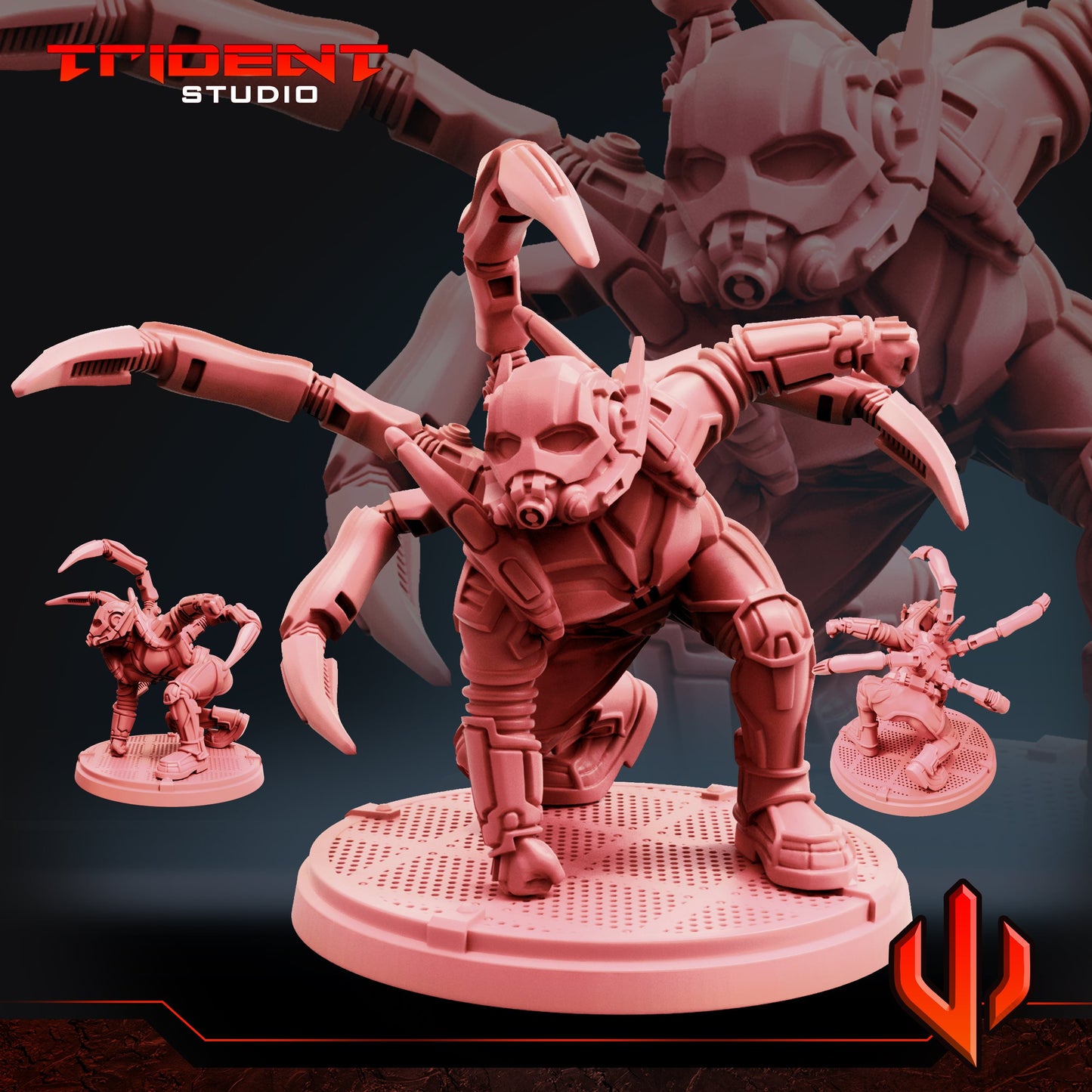 Trident Studios October 2021 Release - Marvel-Inspired 3D Printed Miniatures