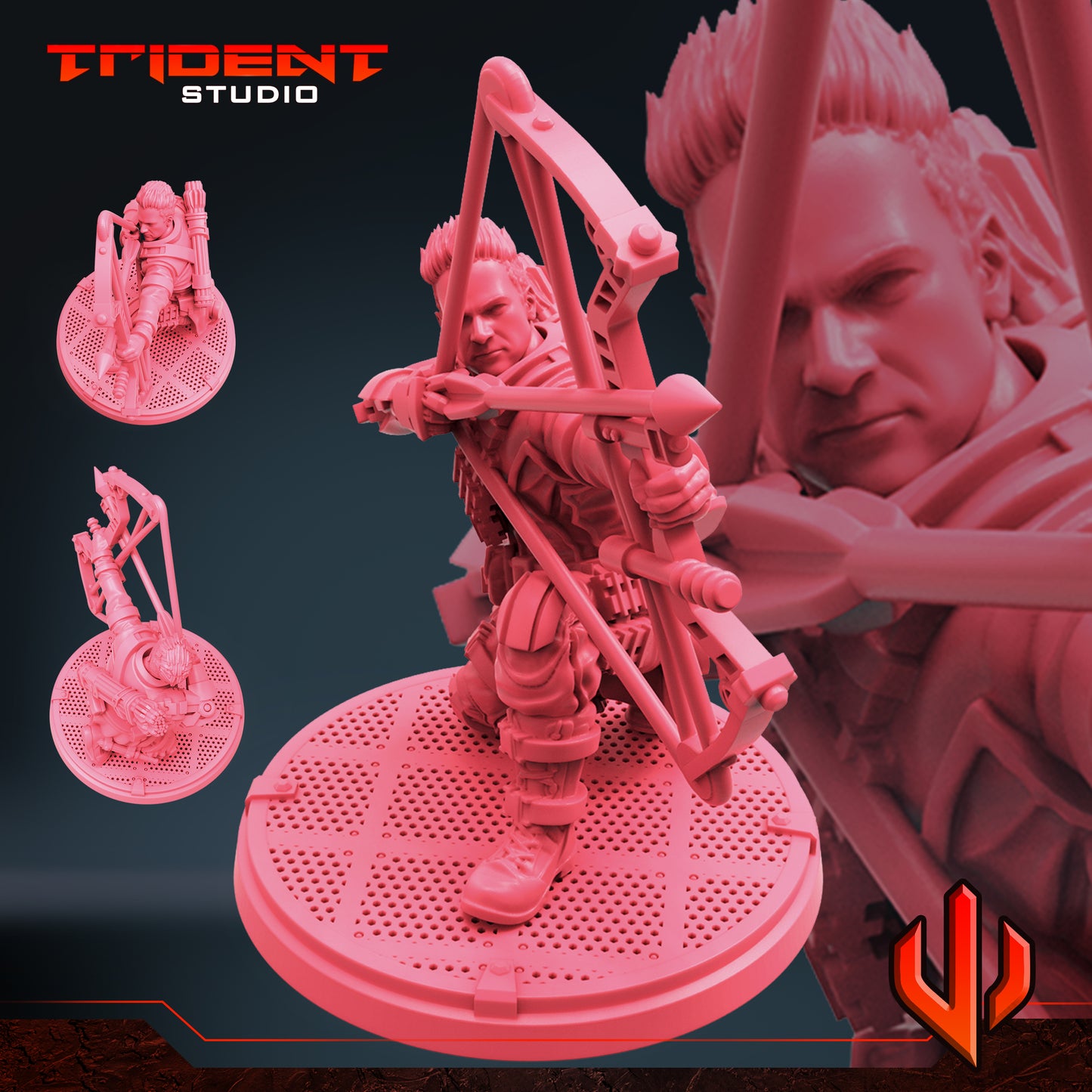 Trident Studios November 2021 Release - Marvel-Inspired 3D Printed Miniatures