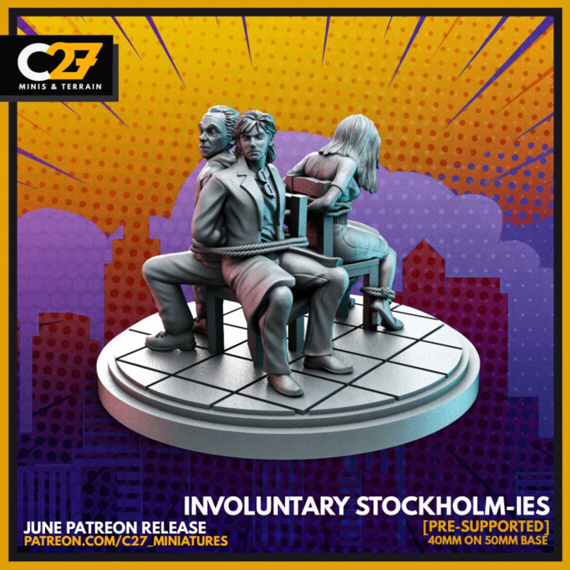 C27 Minis & Terrain June 2022 Release: Daken, Gamora, Ghost Rider, Hostages, Howard the Duck, Iron Man, Luke Cage, Man-Spider, Nate Grey, Northstar, Phyla Vell, Shatterstar, Thug Goons